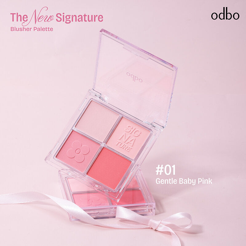 ODBO The New Signature Blusher Palette 9g