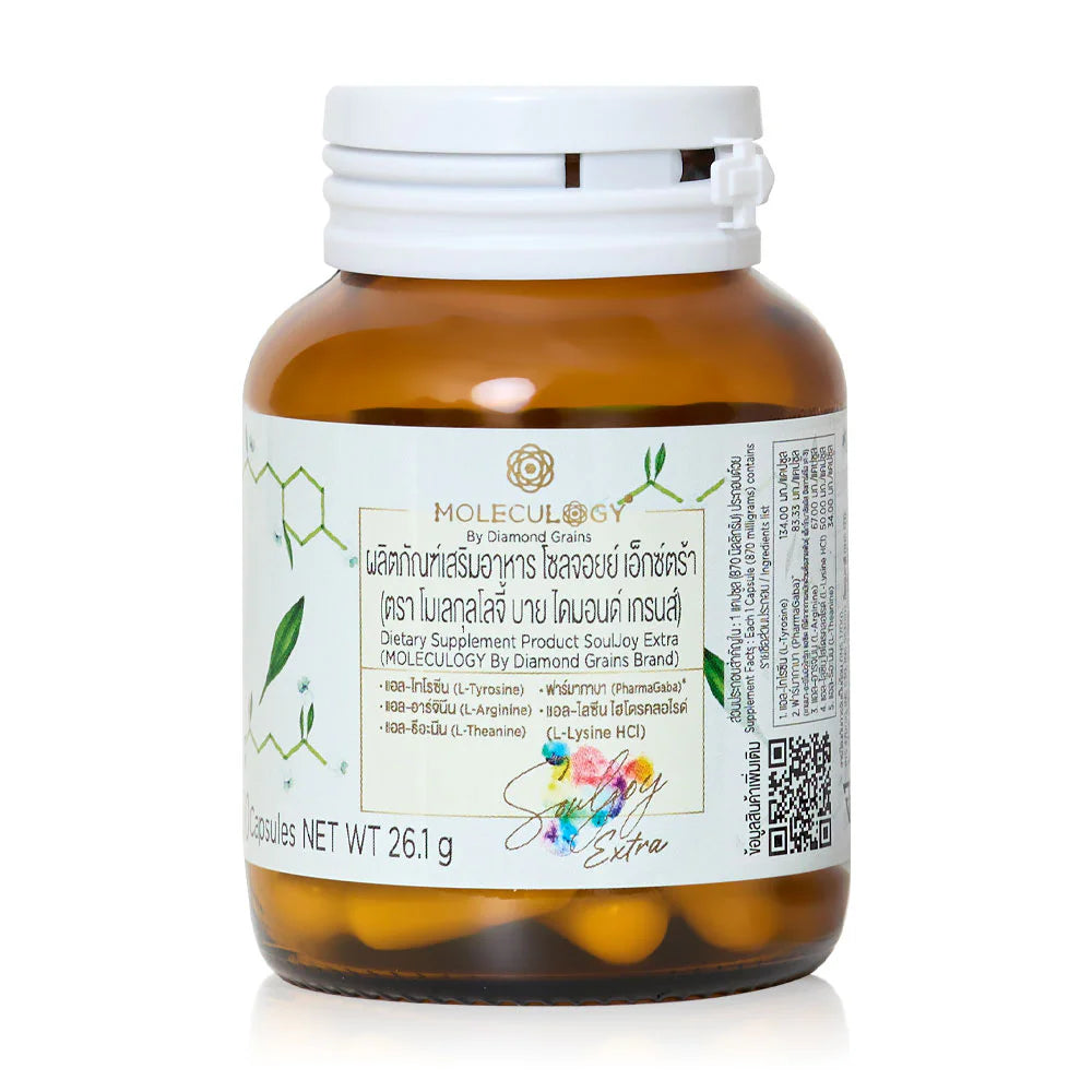 Moleculogy Dietary Supplement Product Souljoy Extra 30 Capsules