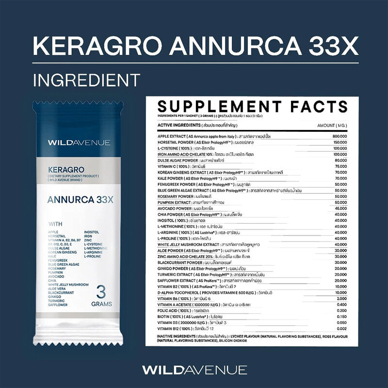 Wild Avenue Keragro 30 Sachets