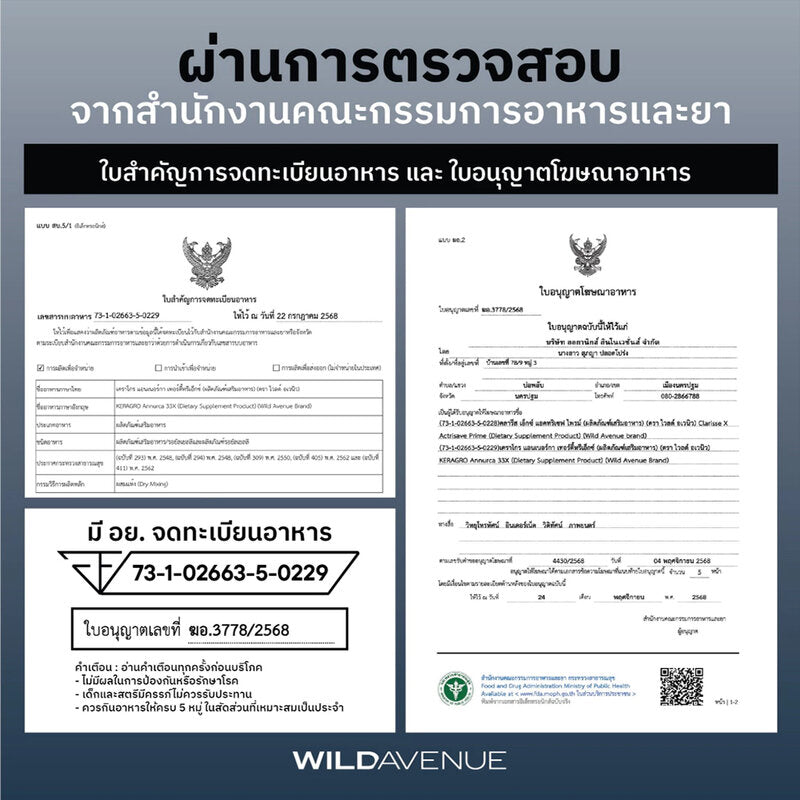 Wild Avenue Keragro 30 Sachets