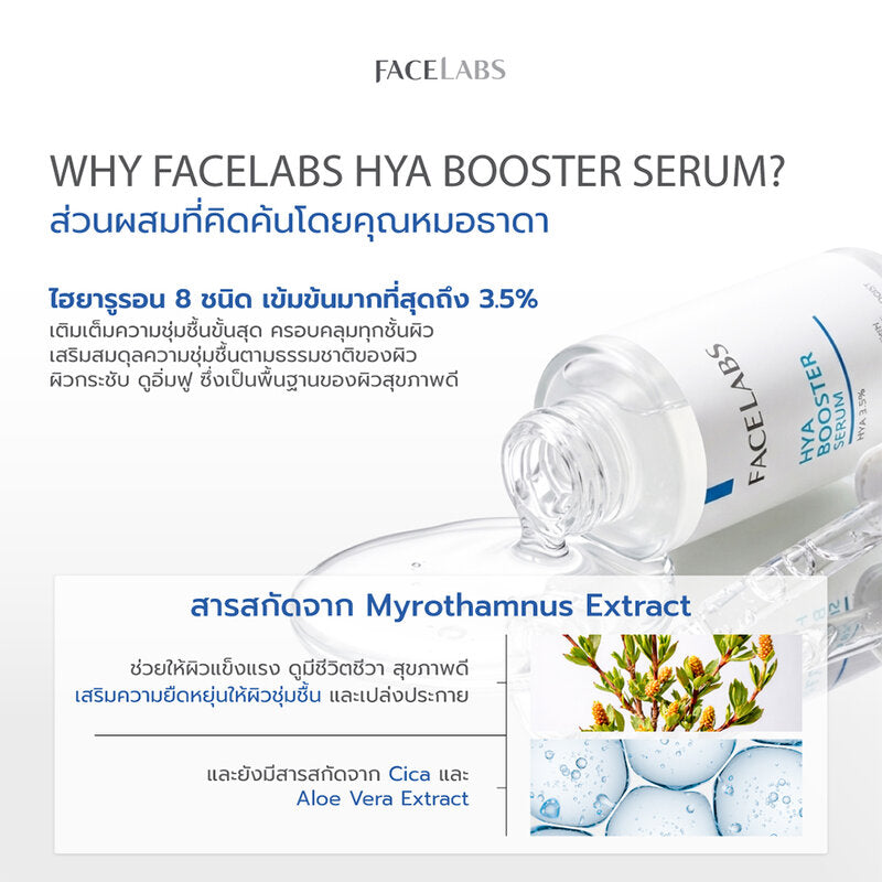 Facelabs HYA Booster Serum 30ml