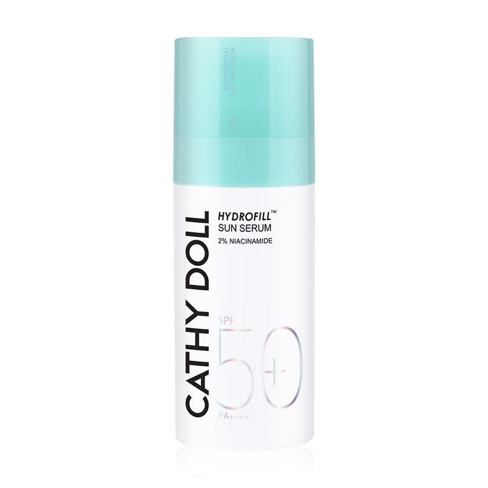 Cathy Doll Hydrofill Sun Serum SPF50+ PA++++ 2% Niacinamide 30ml