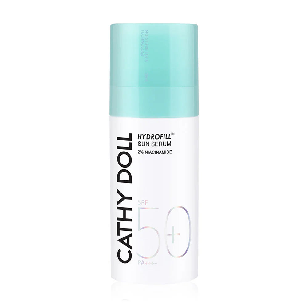 Cathy Doll Hydrofill Sun Serum SPF50+ PA++++ 2% Niacinamide 30ml