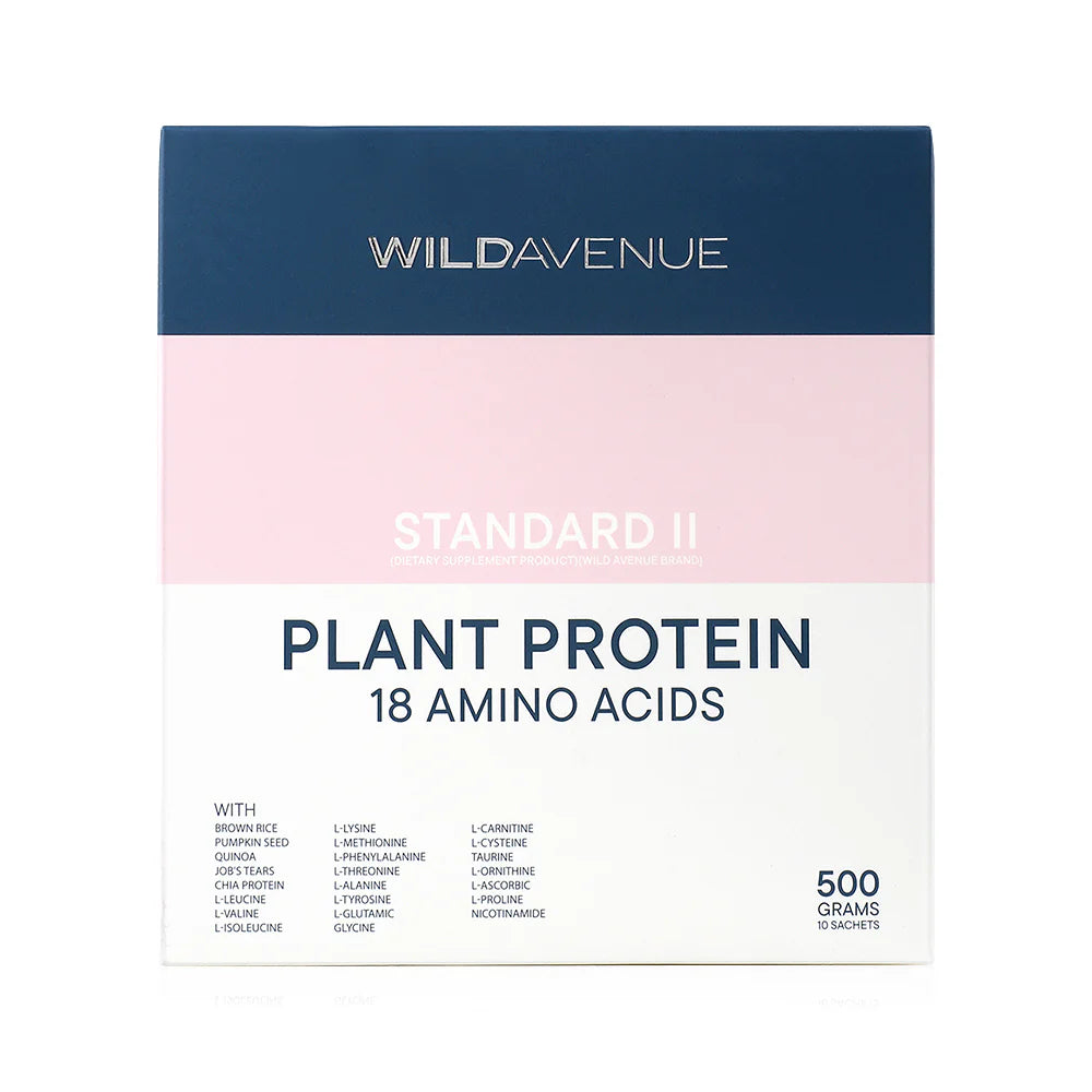 Wild Avenue Standard II Plant Protein 10 Sachets - #Cold Press Berry