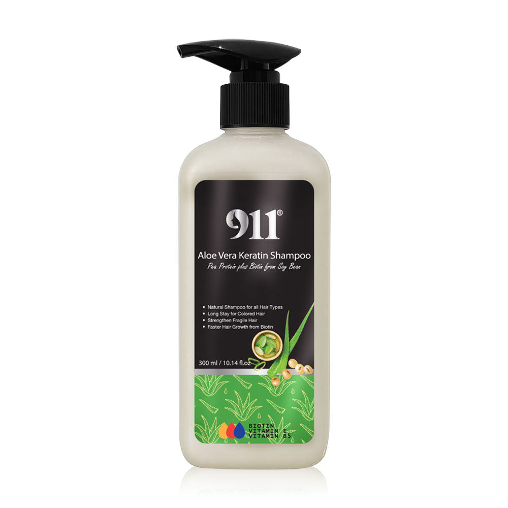 911 Aloe Vera Keratin Hair Shampoo 300ml