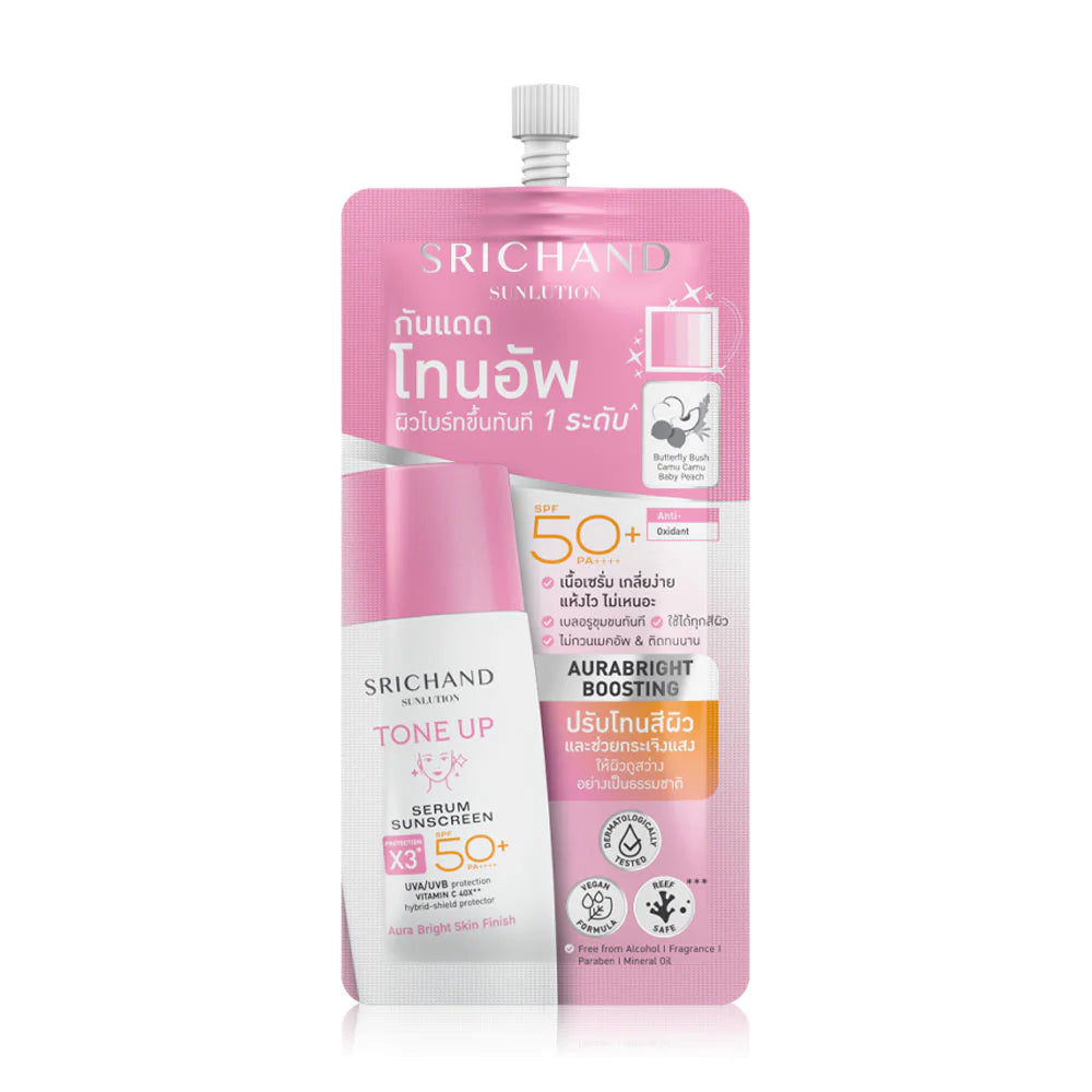 Srichand Sunlution Tone Up Serum Sunscreen SPF50+ PA ++++ 7ml