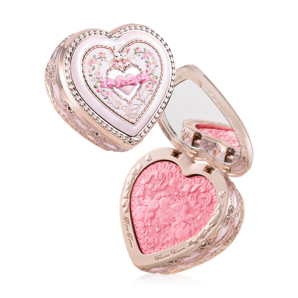 Flower Knows Bunny Garden Collection Embossed Blush 5g - #03 Ballet Tutu