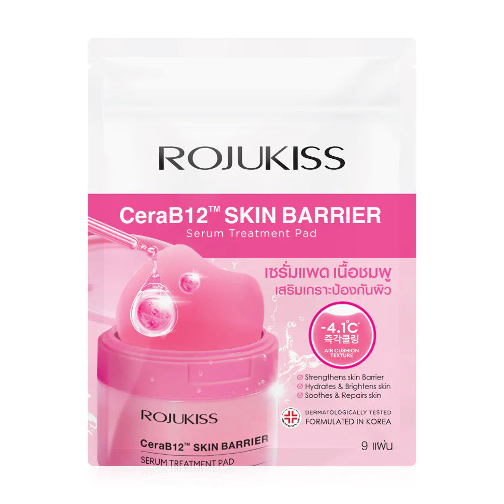 Rojukiss Cera B12 Skin Barrier Serum Treatment Pad 20g [9 Pads]