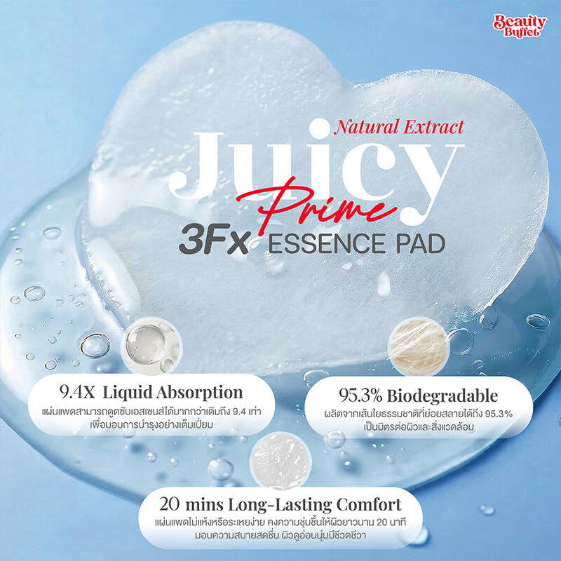 Beauty Buffet Juicy Prime 3Fx Essence Pad 80 Pads