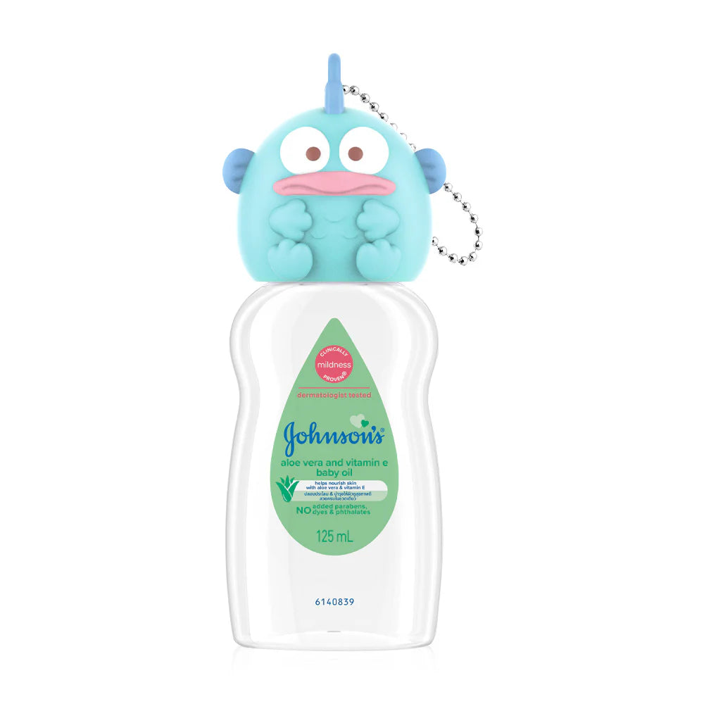 Johnsons Baby Oil Aloe Vera Vitamin E 125ml