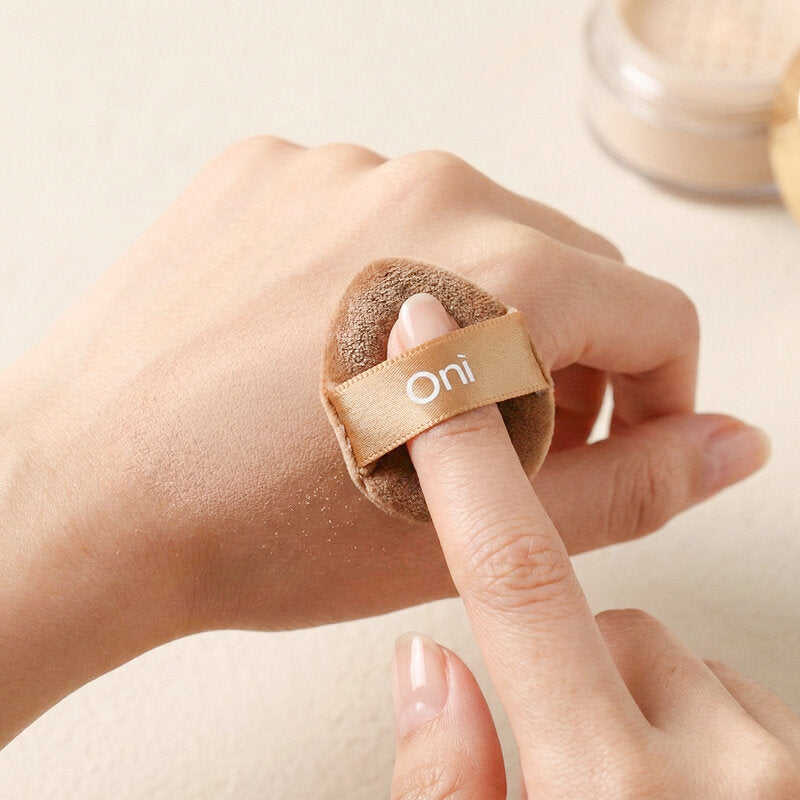 Oni Mini Powder & Blush Puff 4pcs