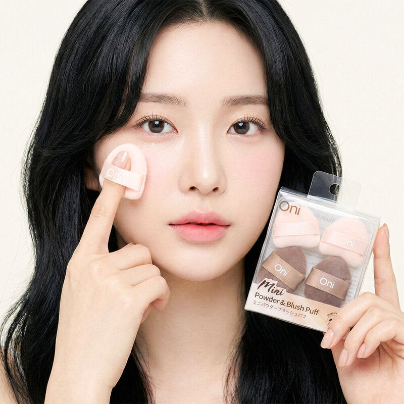 Oni Mini Powder & Blush Puff 4pcs