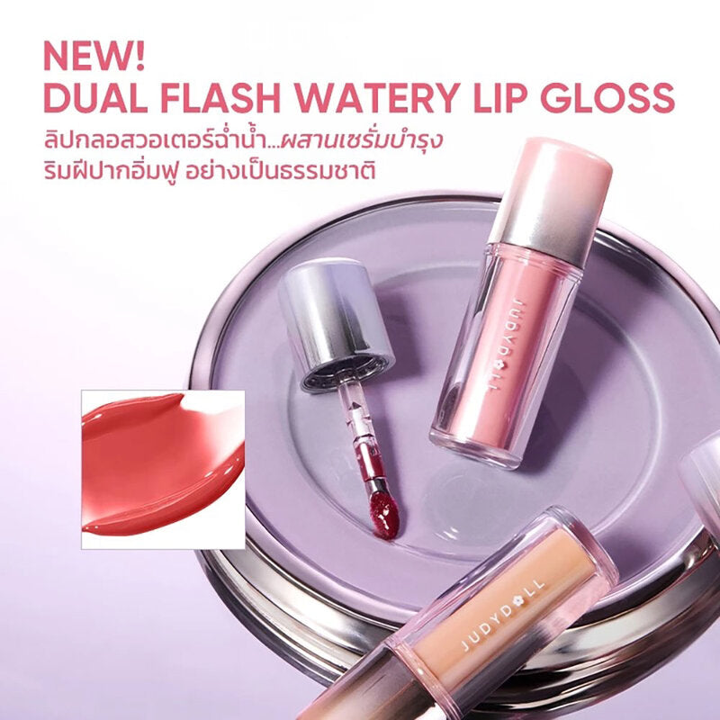 Judydoll Dual Flash Watery Lip Gloss 2.4g
