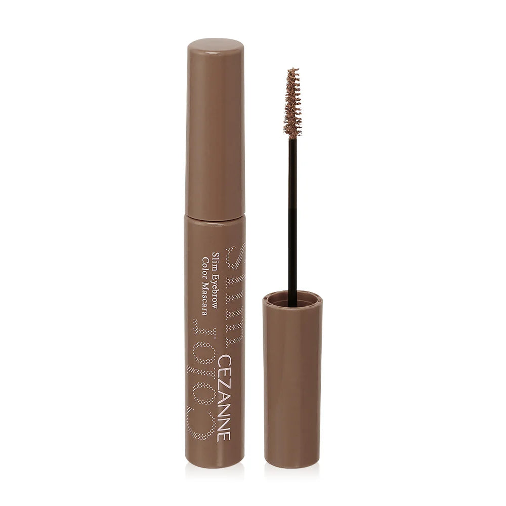 Cezanne Slim Eyebrow Color Mascara 4g - #C6 Natural Brown