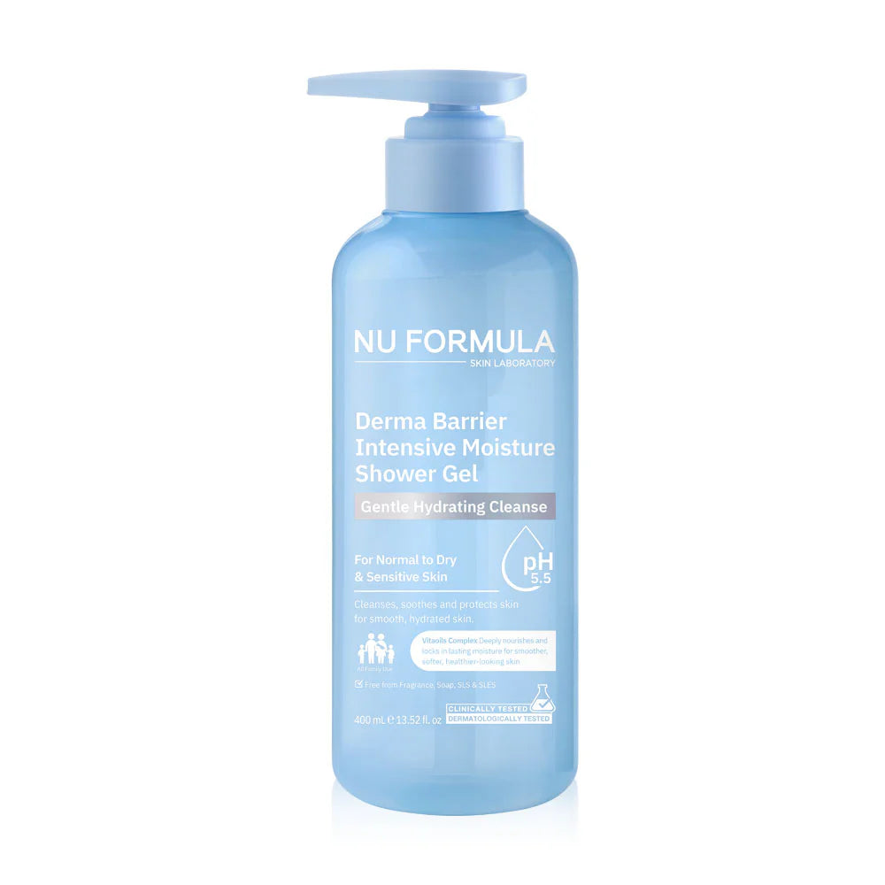 Nu Formula Derma Barrier Intensive Moisture Shower Gel 400ml