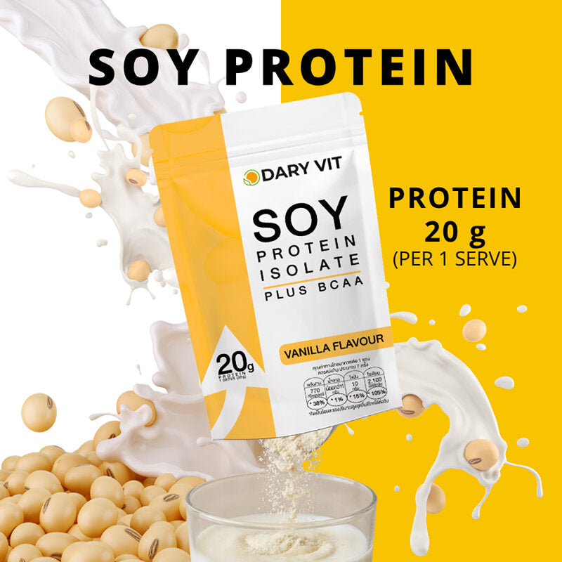 Dary Vit Soy Protein Isolate Plus BCAA 215g