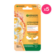Garnier Skin Naturals Hydra Bomb Eye Serum Mask [6g x 5pcs]