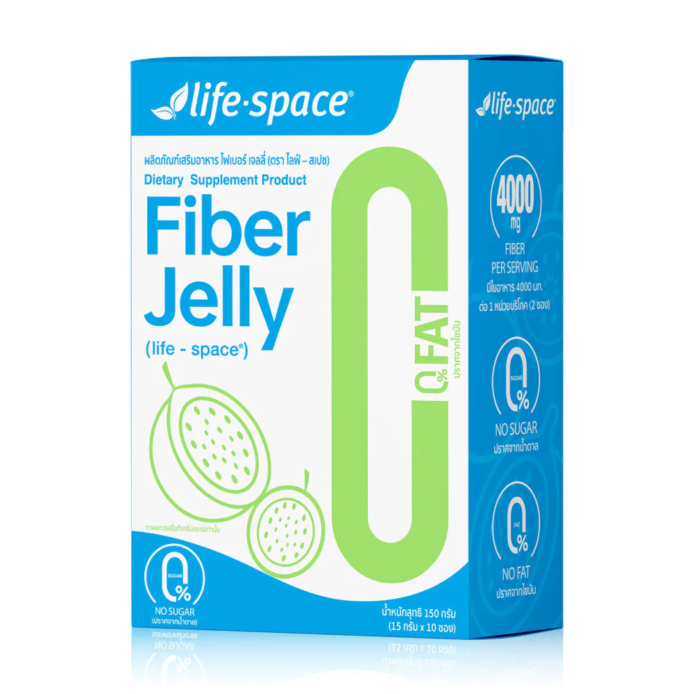 Life Space Fiber Jelly [15g x 10 Sachets]