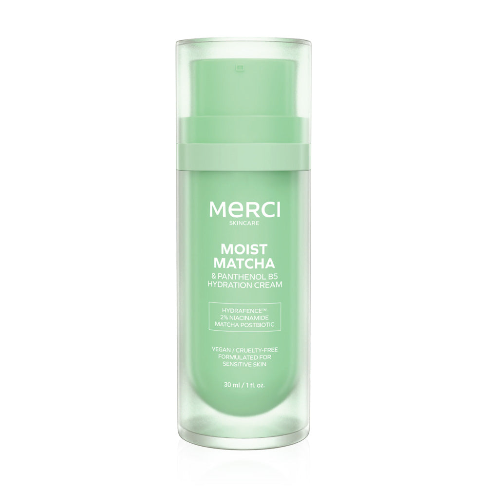 Merci Moist Matcha & Panthenol B5 Hydration Cream 30ml