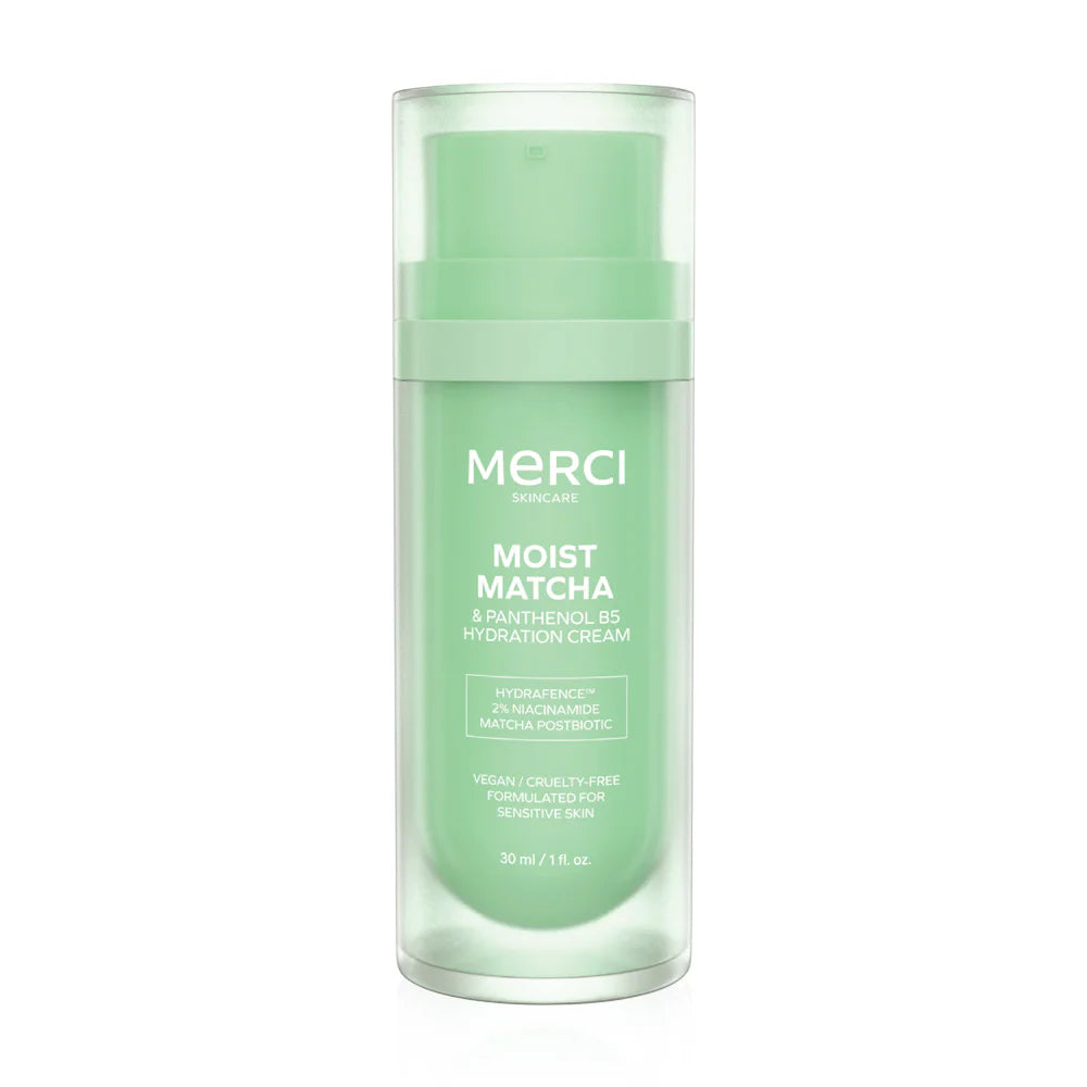Merci Moist Matcha & Panthenol B5 Hydration Cream 30ml