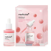 MEDICUBE Set 2 Items Peptide Serum 30ml+ PDRN Pink Vita Coating Mask [22g x 3pcs]