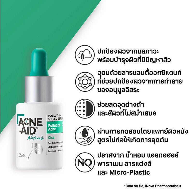 ACNE-AID Naturals Pollution Shield Serum Pollution Acne 30ml