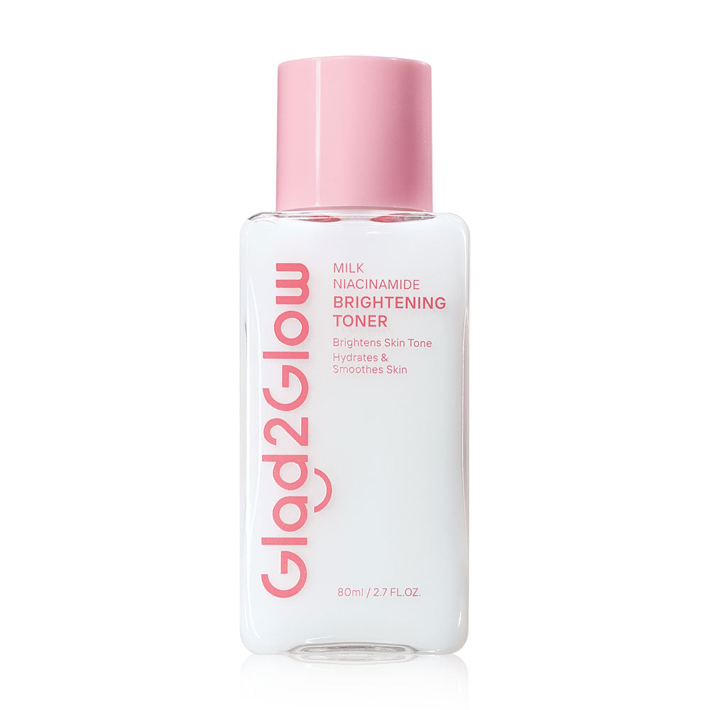 Glad2Glow Milk Niacinamide Brightening Toner 80ml