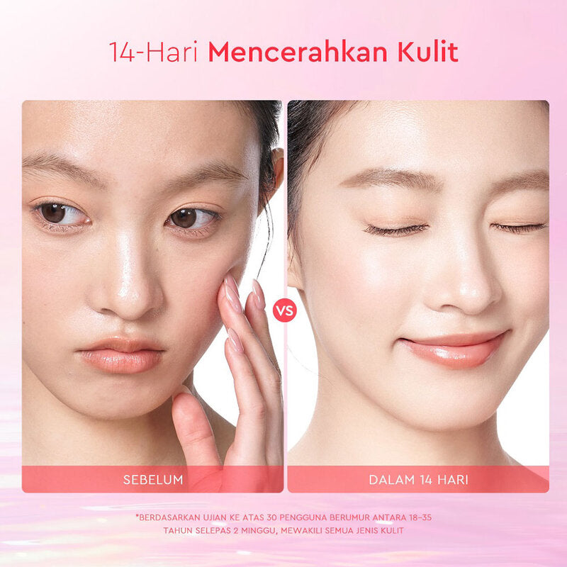 Glad2Glow Milk Niacinamide Brightening Toner 80ml