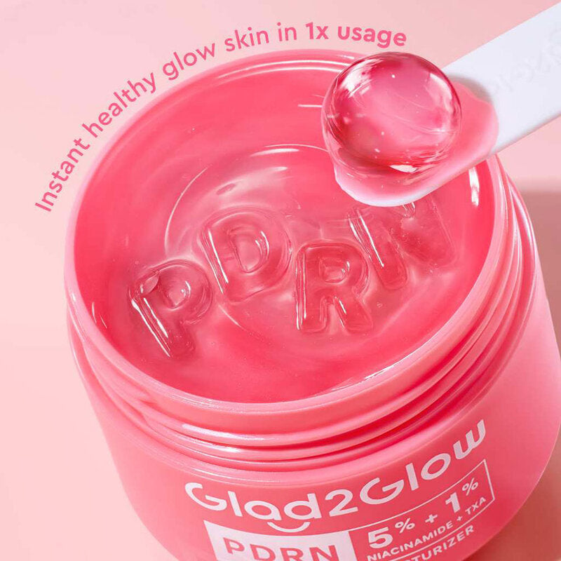 Glad2Glow PDRN 5% Niacinamide 1% TXA Brightening Moisturizer 30g