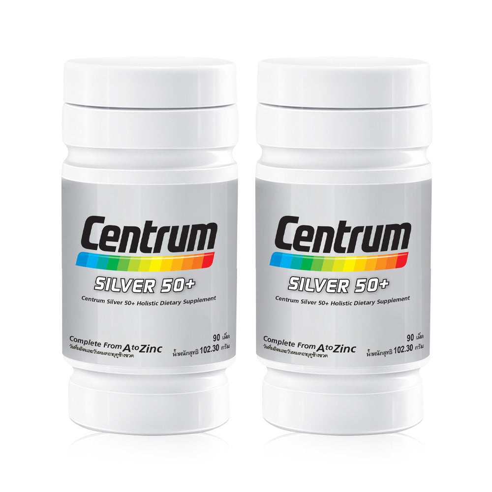 Centrum Silver 50+ Holistic Dietary Supplement [90 Capsules x 2pcs]