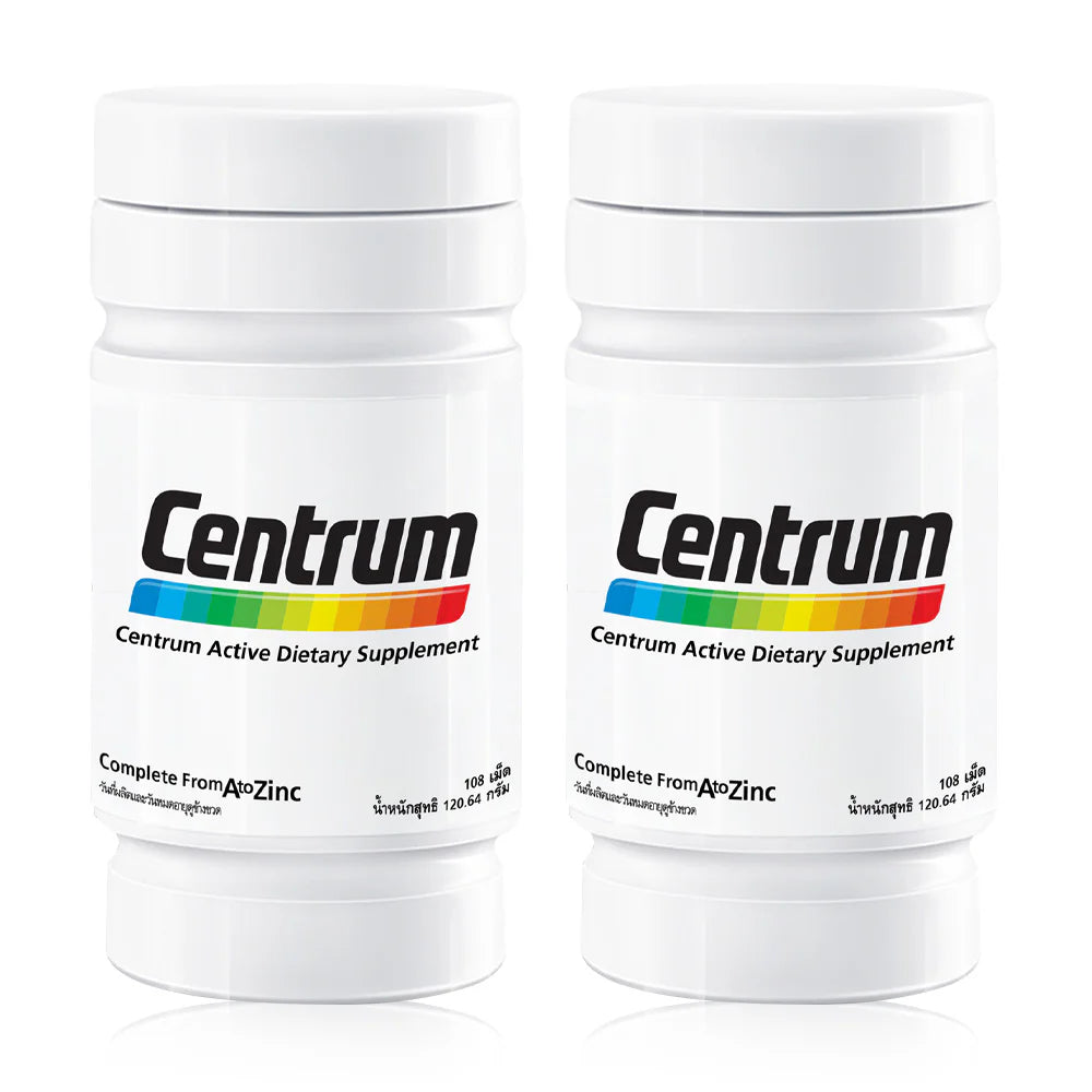 Centrum Active Dietary Supplement [108 Capsules x 2pcs]