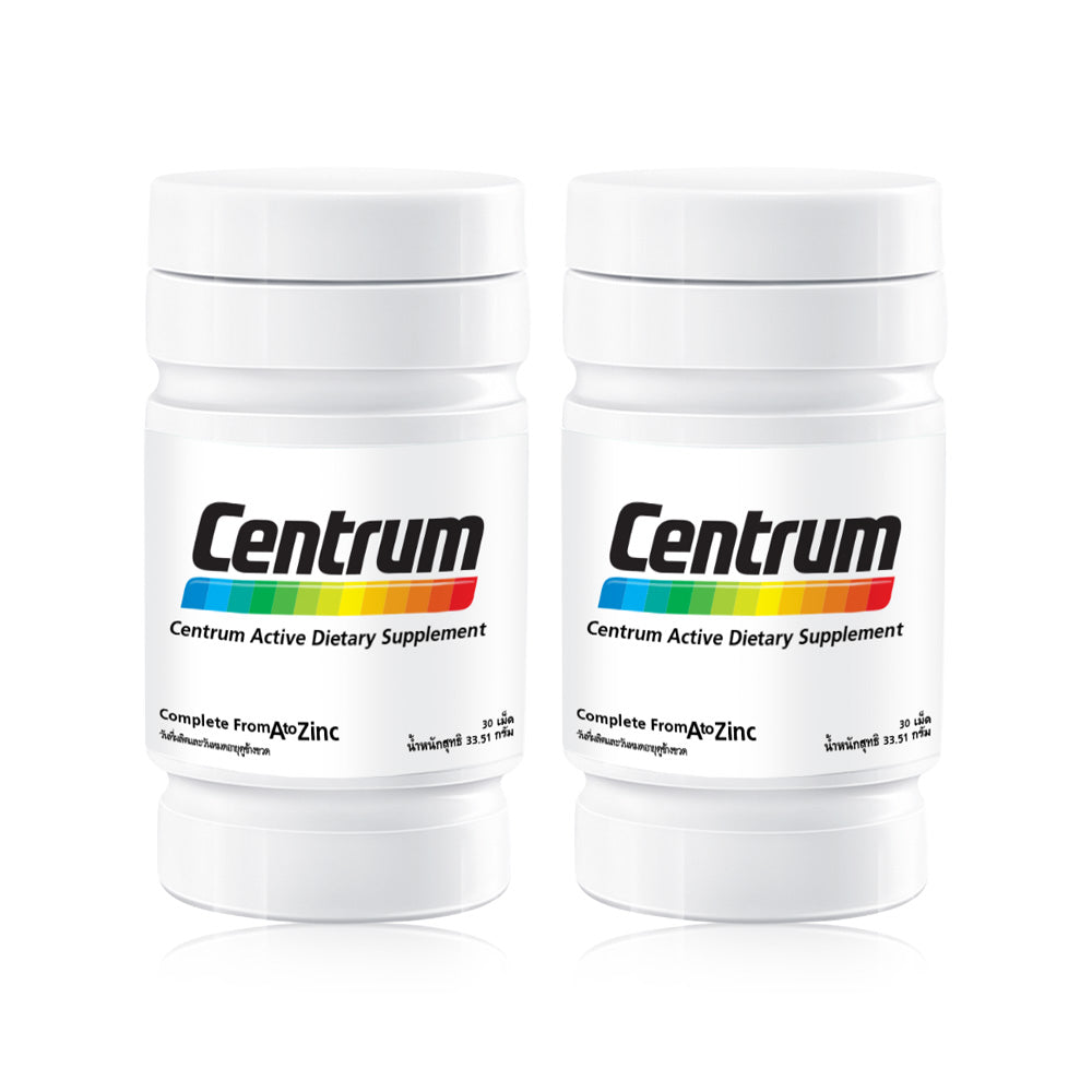 Centrum Active Dietary Supplement [30 Capsules x 2pcs]