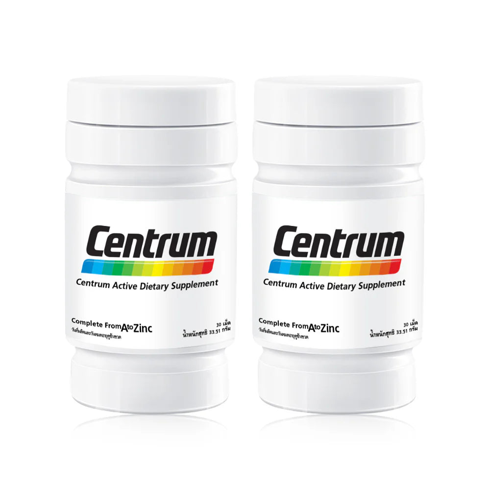 Centrum Active Dietary Supplement [30 Capsules x 2pcs]