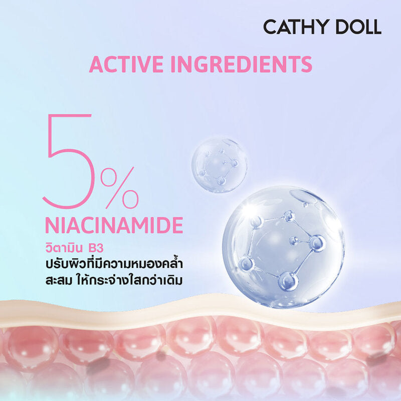 Cathy Doll White Bomb Serum in Cream 5% Niacinamide 50ml