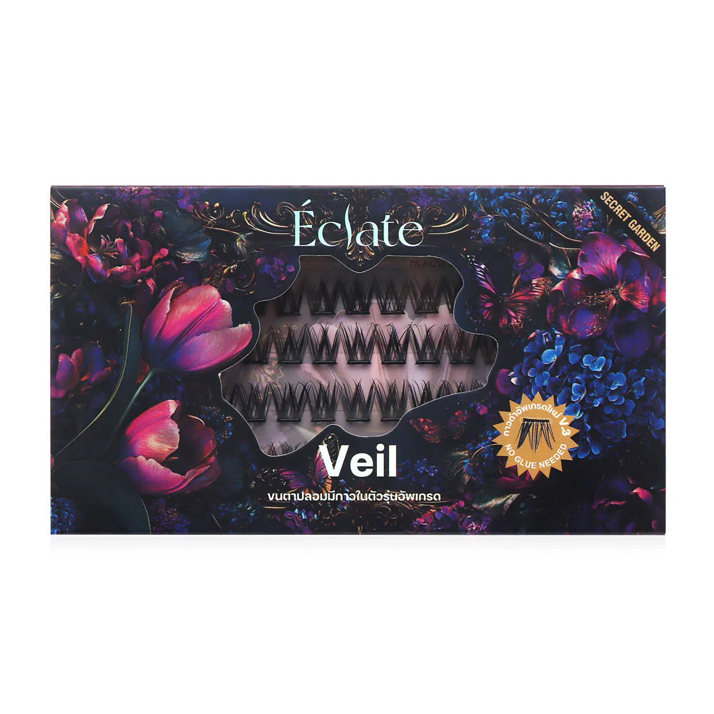 Éclate False Eyelashes 48pcs - #Veil