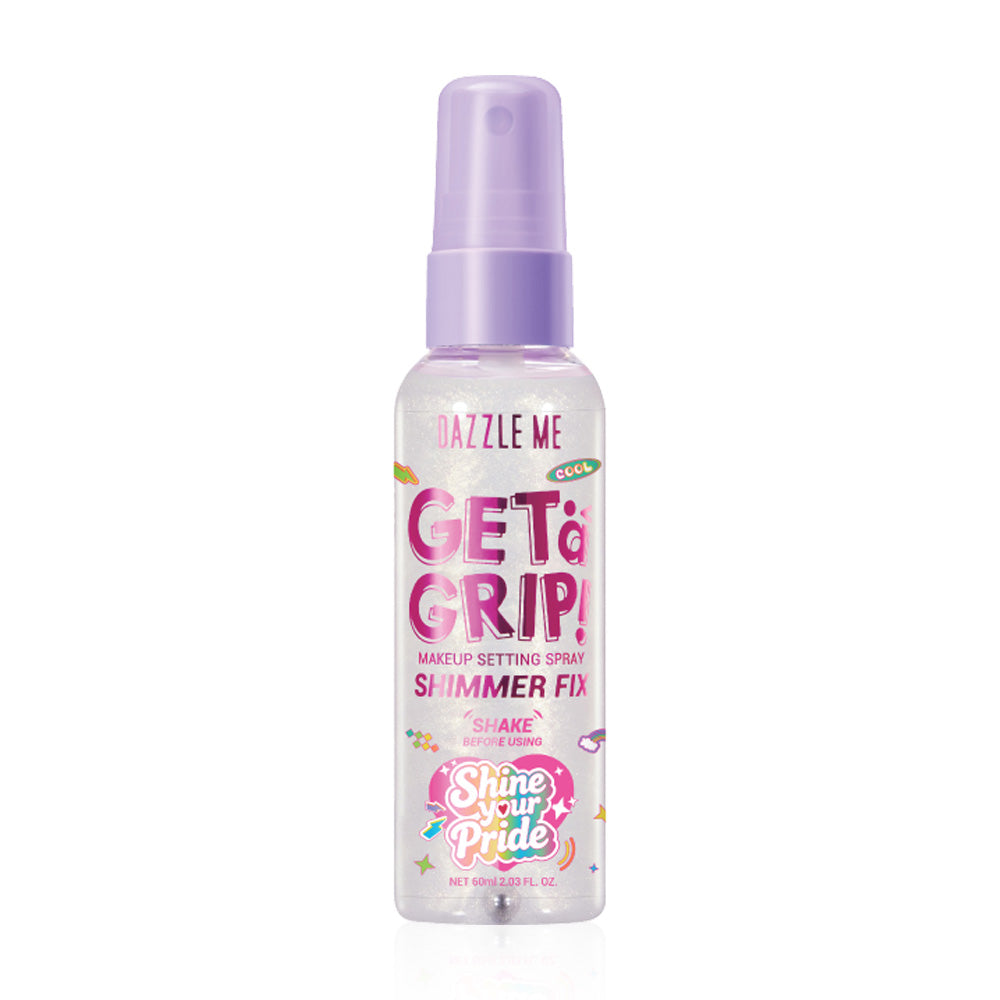 Dazzle Me Get a Grip Makeup Setting Spray Shimmer Fix 60ml