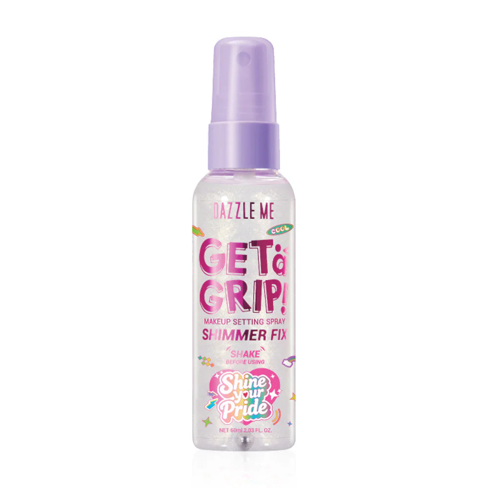 Dazzle Me Get a Grip Makeup Setting Spray Shimmer Fix 60ml