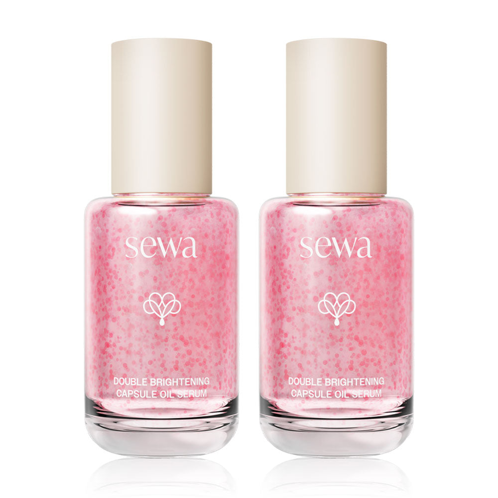 Sewa Double Brightening Capsule Oil Serum [50ml x 2 pcs]