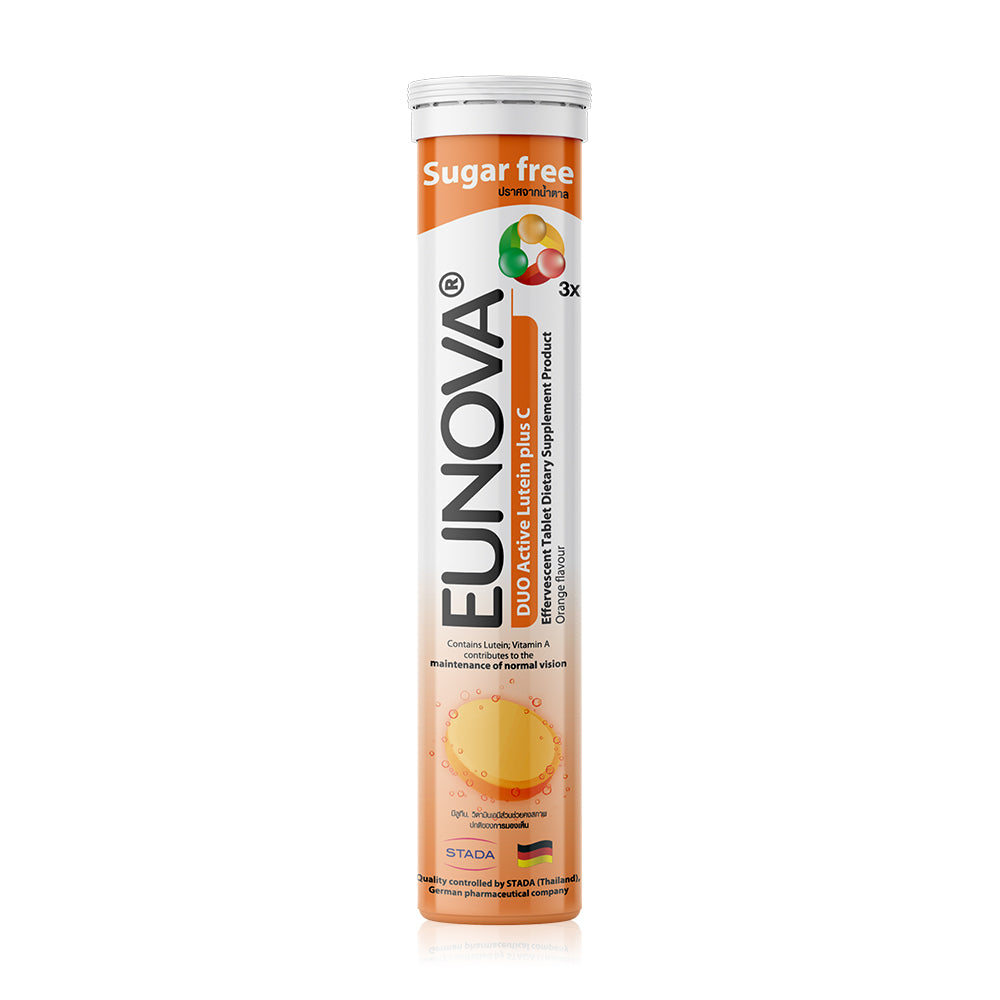 Eunova DUO Active Lutein Plus C 15 Tablets