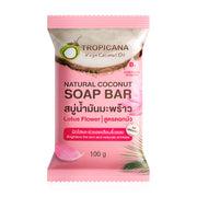Tropicana Natural Coconut Soap Bar Lotus Flower 100g