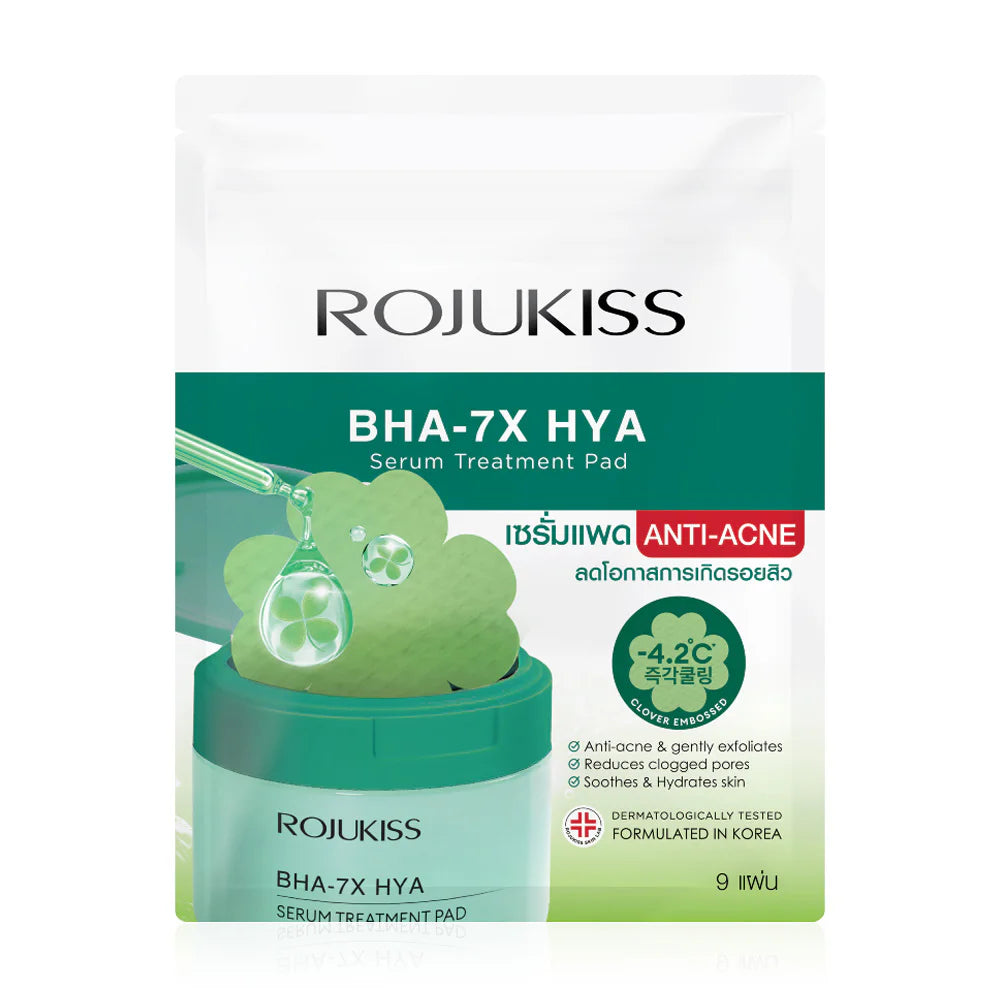 Rojukiss BHA-7X Hya Serum Treatment Pad 35g [9 Pads]