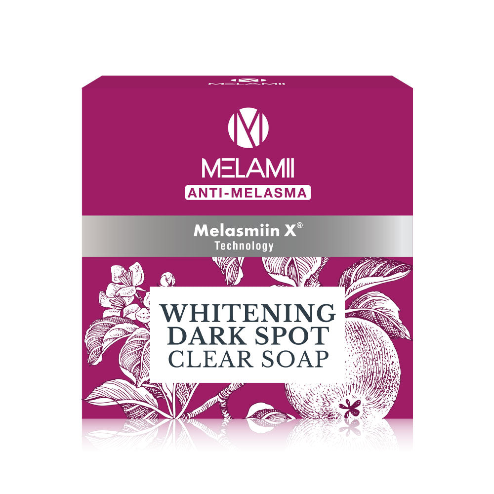 Melamii Anti-Malasma Whitening Dark Spot Clear Soap 60g