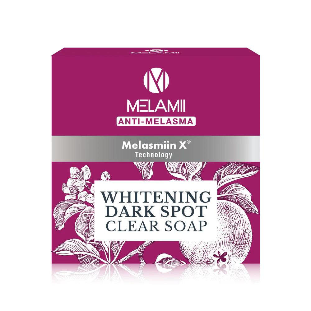 Melamii Anti-Malasma Whitening Dark Spot Clear Soap 60g