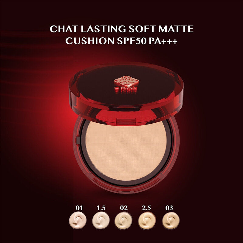 CHAT Cosmetics Lasting Soft Matte Cushion SPF PA+++ 14g