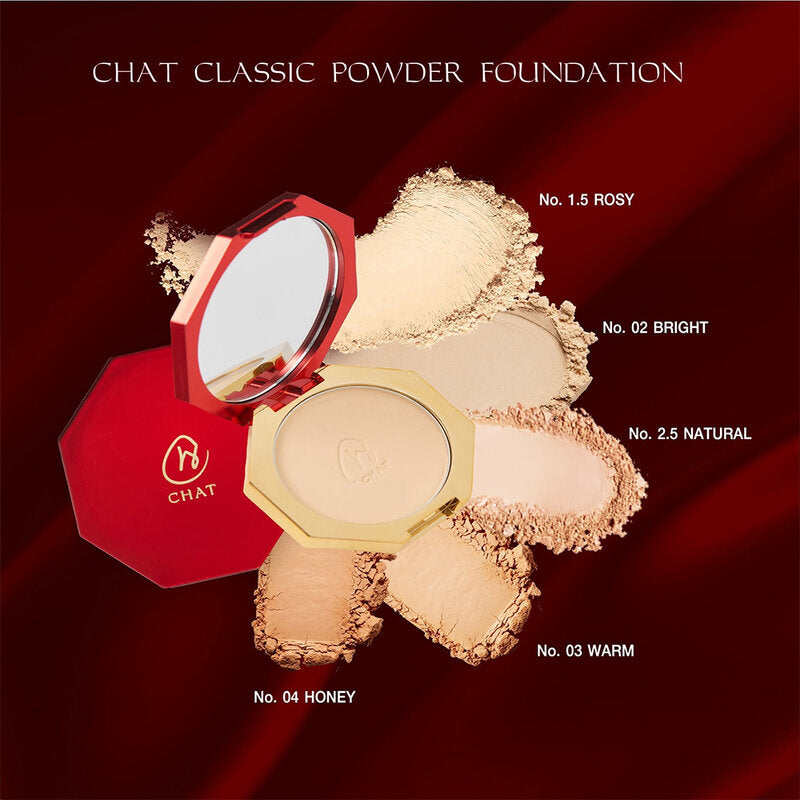 CHAT Cosmetics Classic Powder Foundation 7g