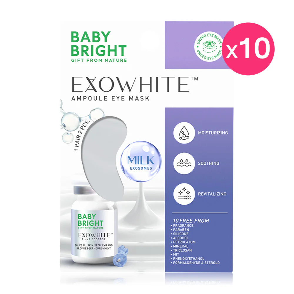 Baby Bright Ampoule Eye Mask Exowhite [2.5g x 10 Pairs]
