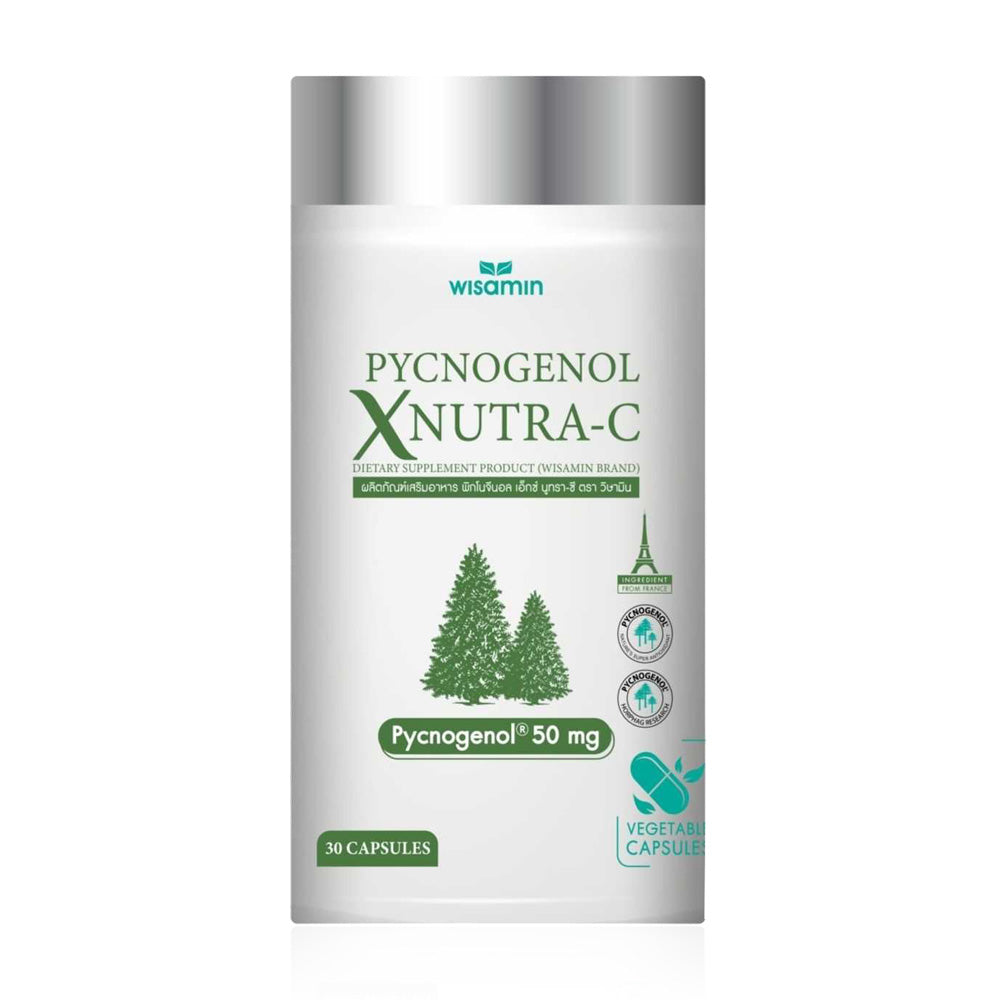 WISAMIN Pycnogenol X Nutra-C 30 Capsules