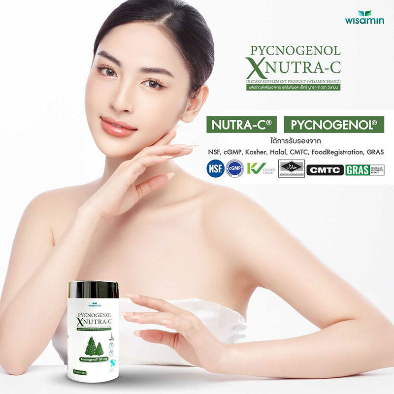 WISAMIN Pycnogenol X Nutra-C 30 Capsules