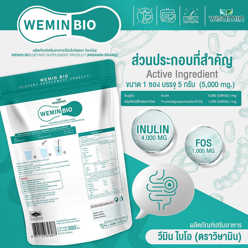 WISAMIN Wemin Bio 60 Sachets