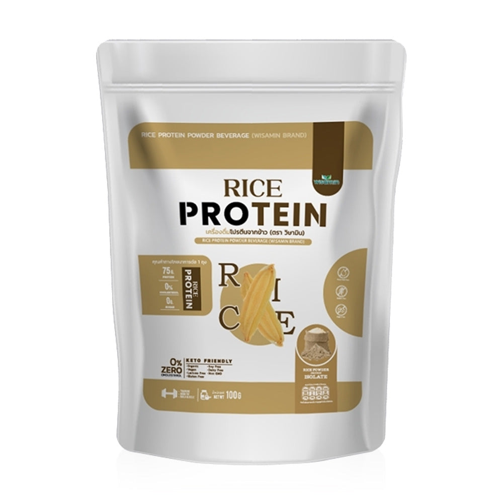 WISAMIN Organic Rice Protein Powder 100g